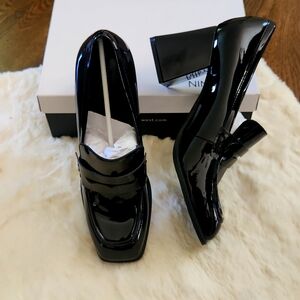 NWT Nine West "Zest" Heeled Loafers